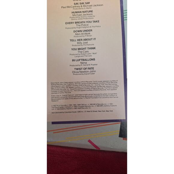 Various Artists- Gold & Platinum- VG/EX- Journey- Police- Hall & Oates- More '83 - Picture 11 of 12